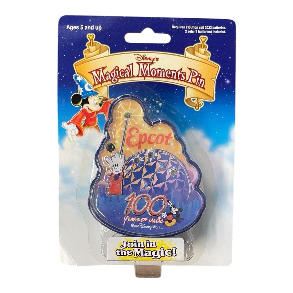 Walt Disney World 100 Years‎ Of Magic Epcot Magical Moments Pin